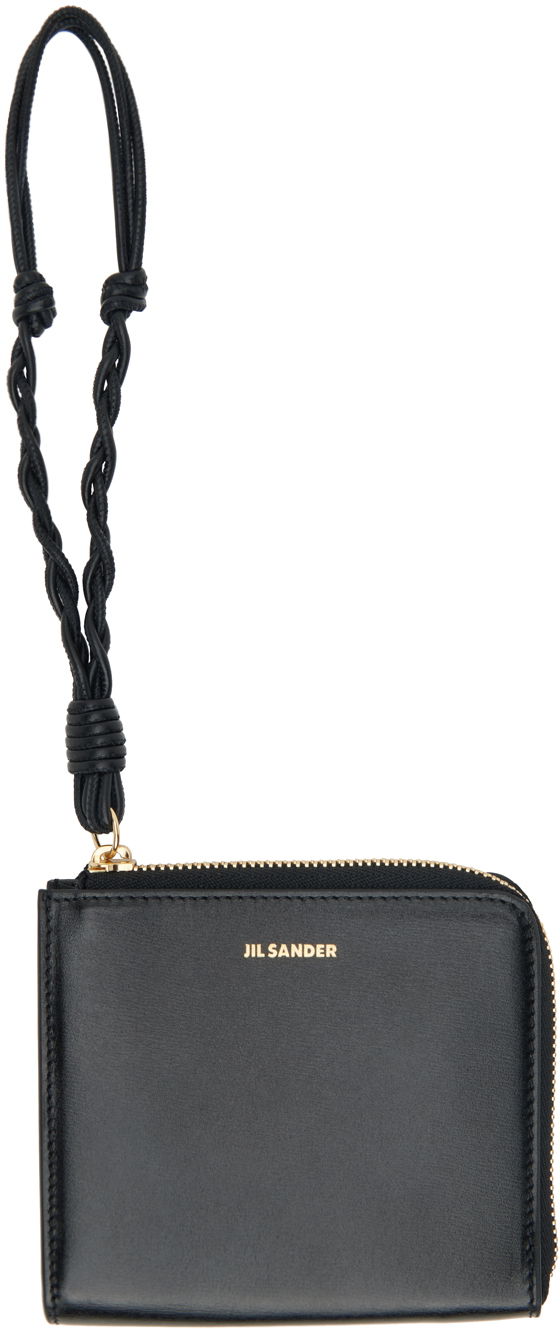 Peňaženka Jil Sander Credit Card Coin Pouch Čierna | J07UI0017_P4841, 0