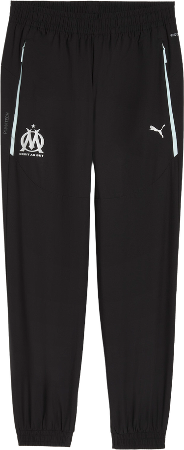 Tepláky Puma Olympique Marseille Tech Woven Pants Čierna | 781569-35, 0