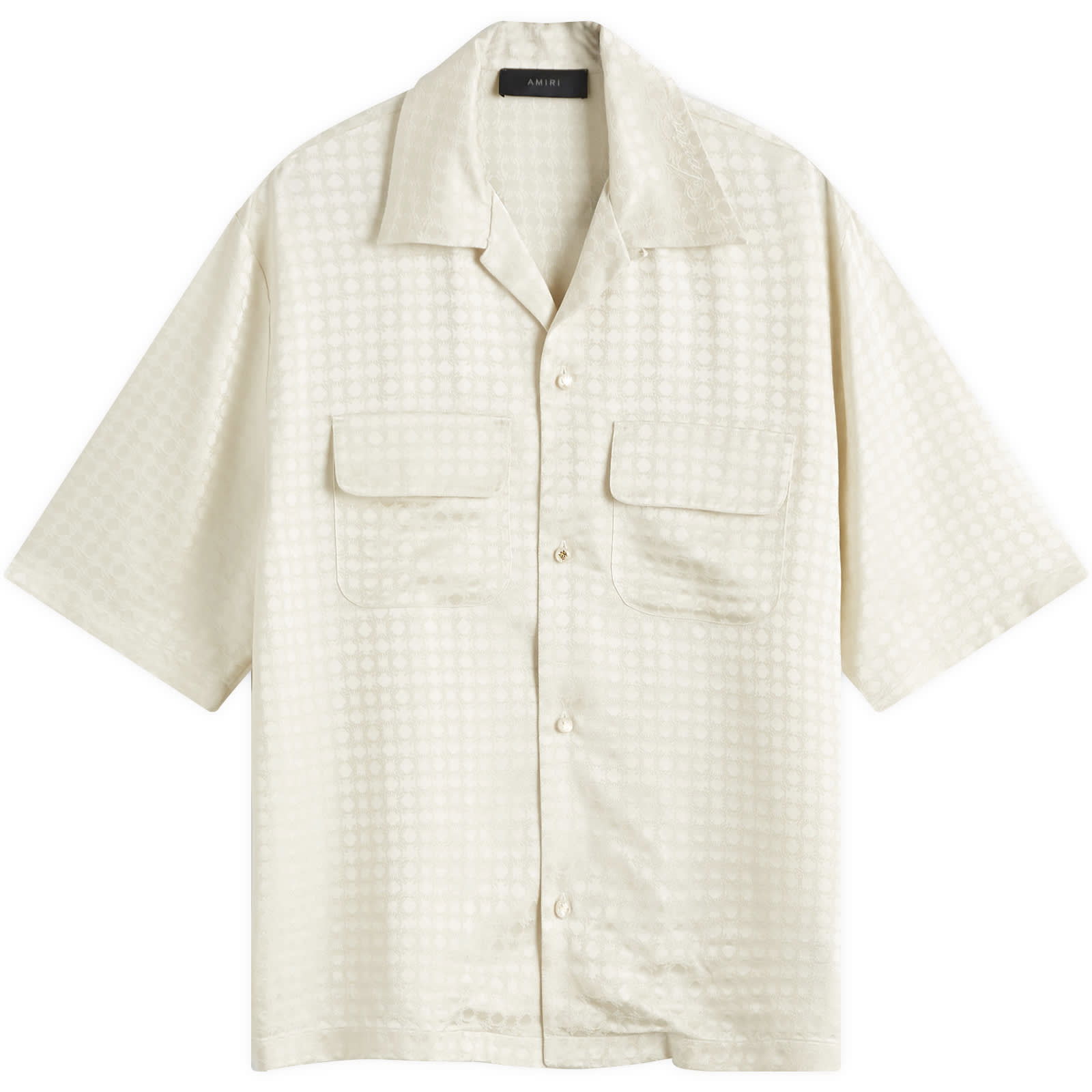 Quad Jacquard Camp Shirt