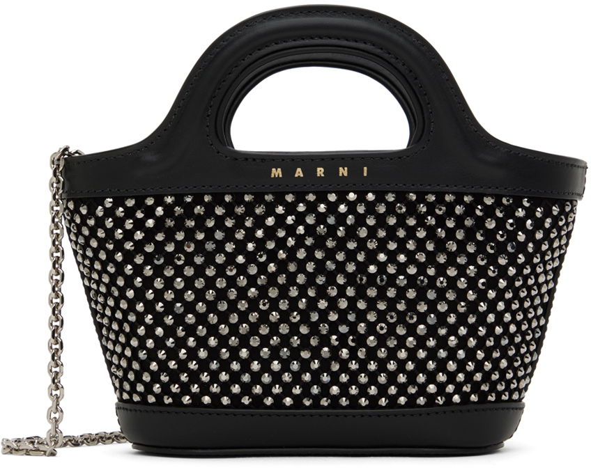 Tote bag Marni Micro Tropicalia Tote Čierna | BMMP0137Q0 P6450, 0