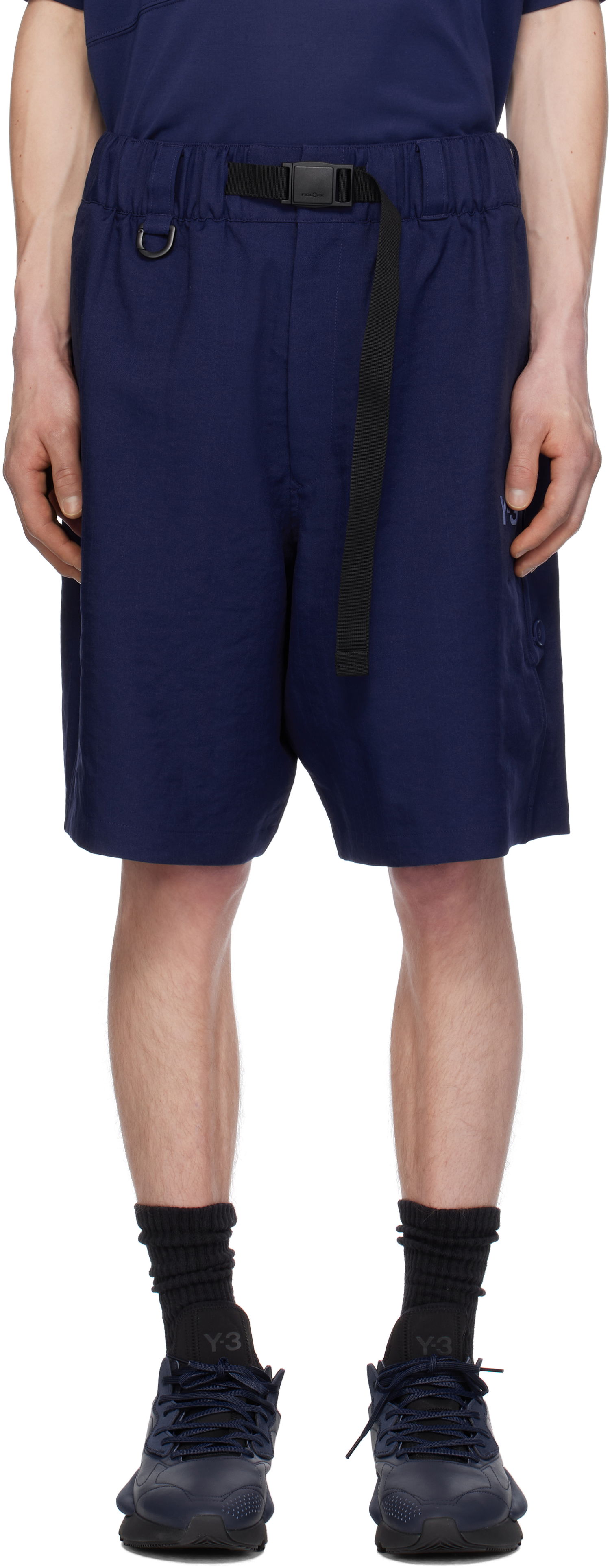 Šortky Y-3 Y-3 Sport Uniform Shorts Navy | JM7794, 0