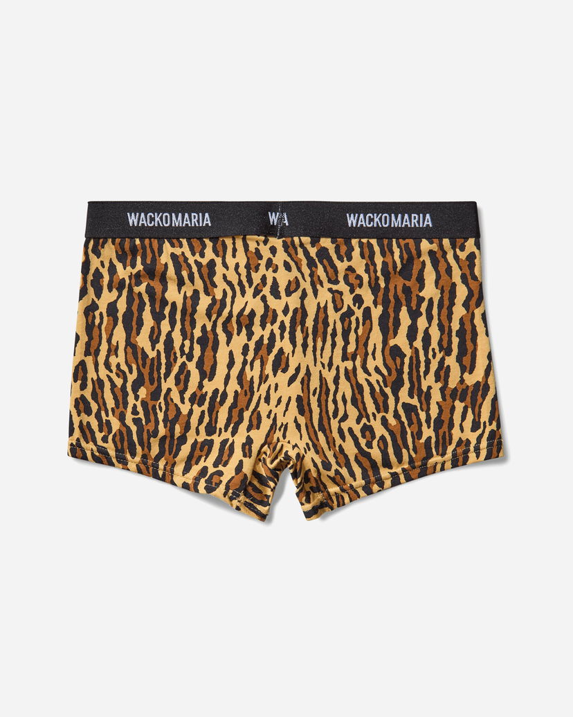 Boxerky WACKO MARIA Leopard Boxer Briefs Hnedá | WMGP-BR11 BEIGE