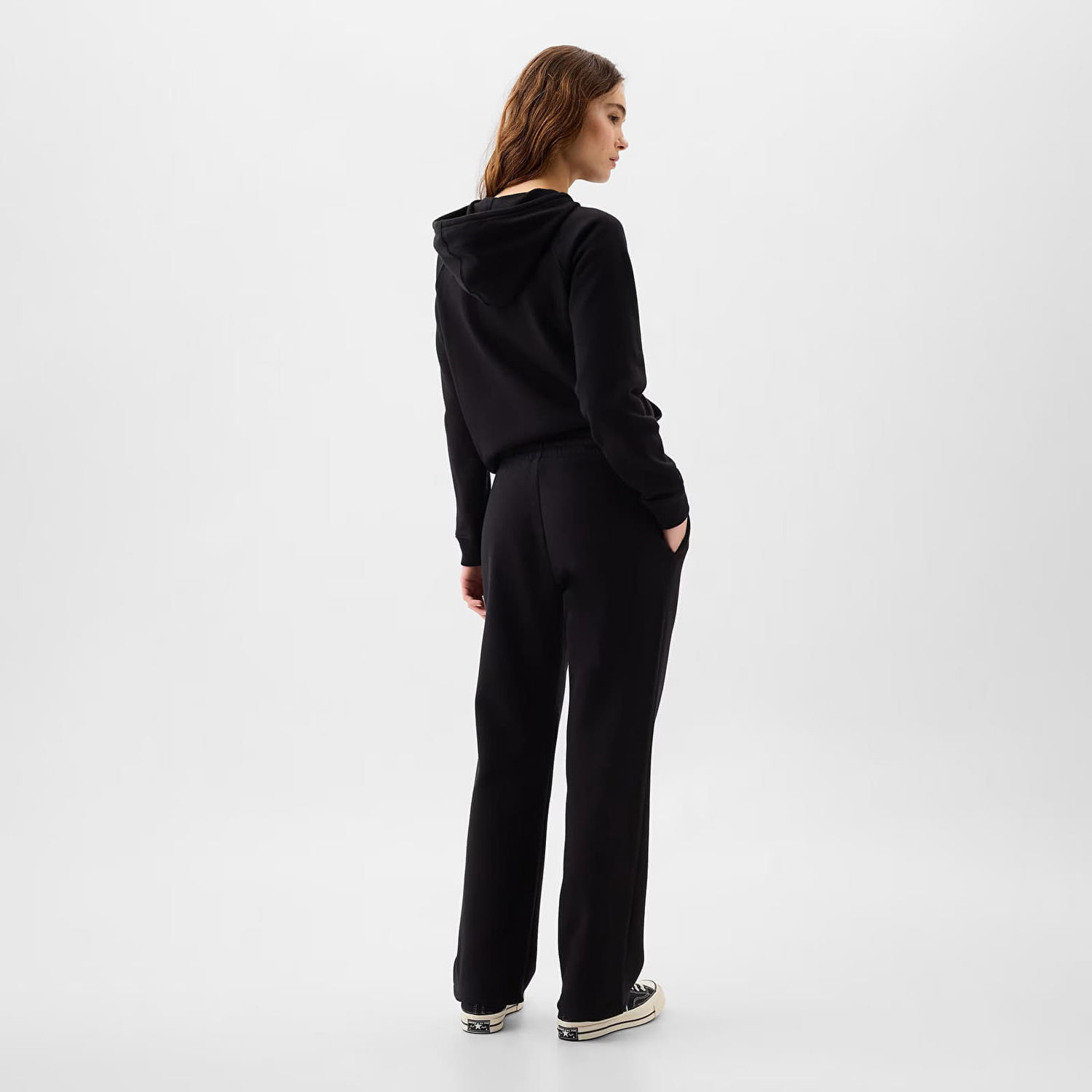 Tepláky GAP Logo Boot Sweatpants True Black M Čierna | 430369-08, 1