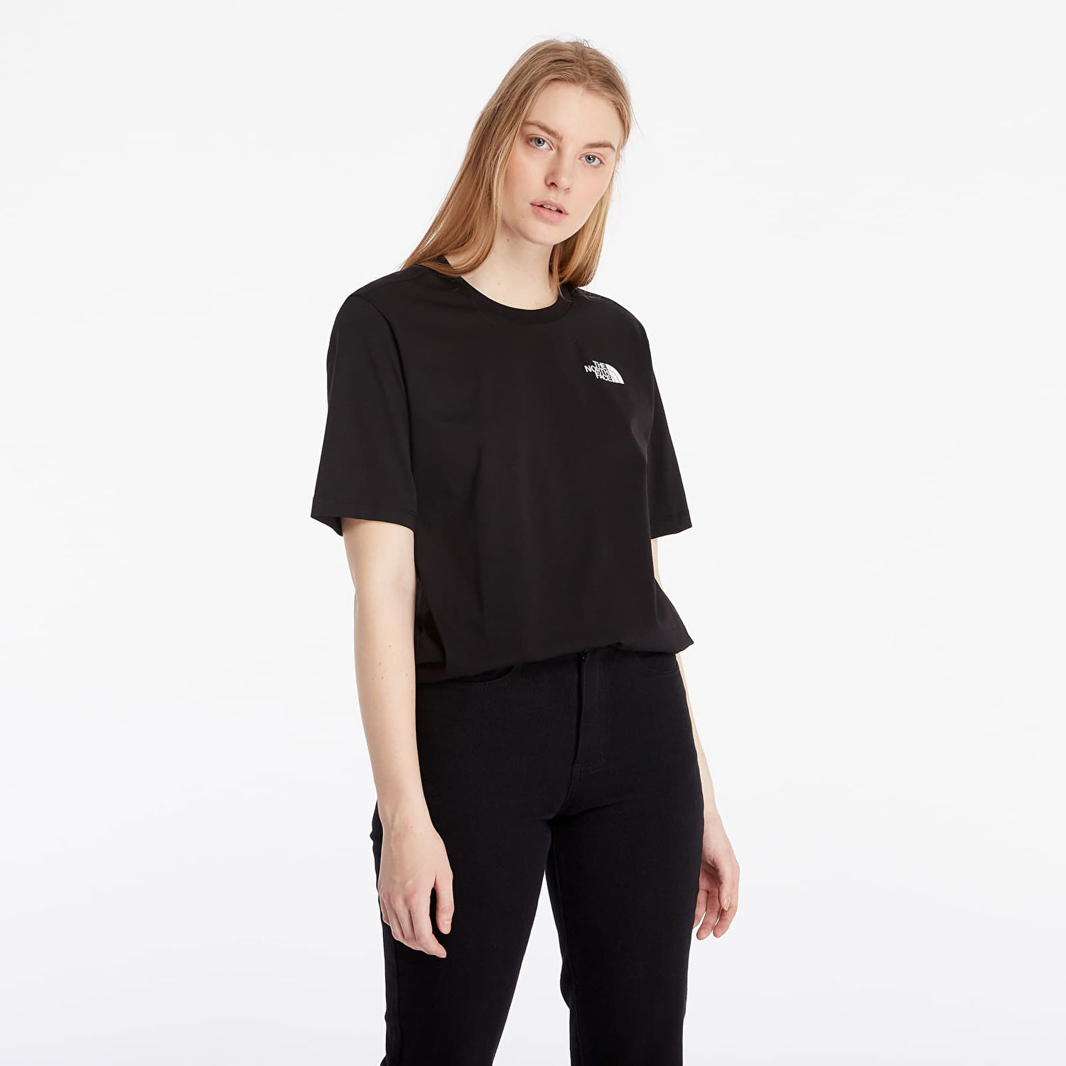 Tričko The North Face Bf Simple Dome T-Shirt Čierna | NF0A4CESJK31, 0