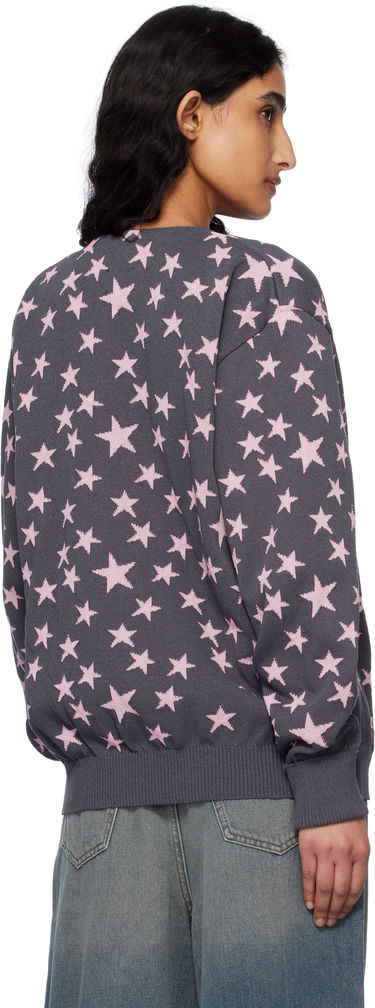 Sveter Needles NEEDLES V-Neck Star Cardigan Šedá | QV374, 2