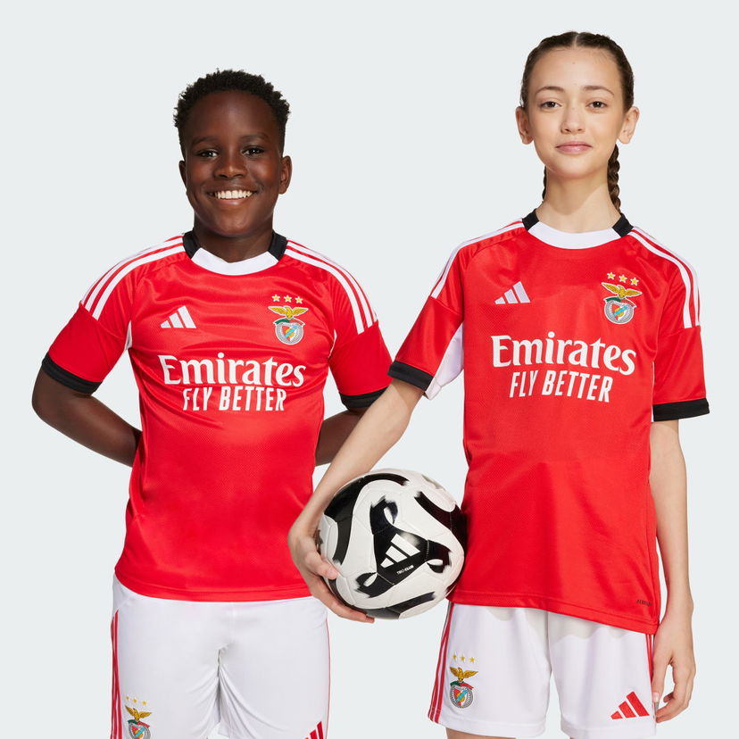 Dres adidas Performance Benfica 25/26 Kids' Home Jersey Červená | JN9942