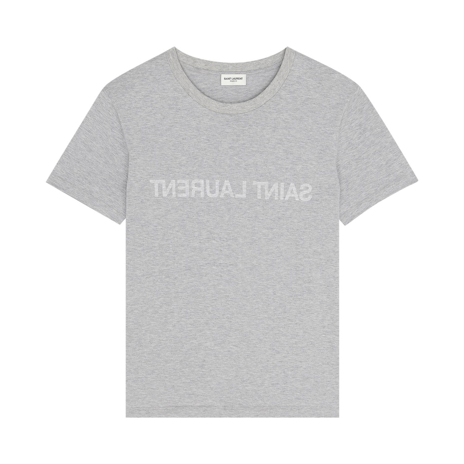 Tričko Saint Laurent Reverse T-Shirt Šedá | 712493 Y37BN 1466, 1