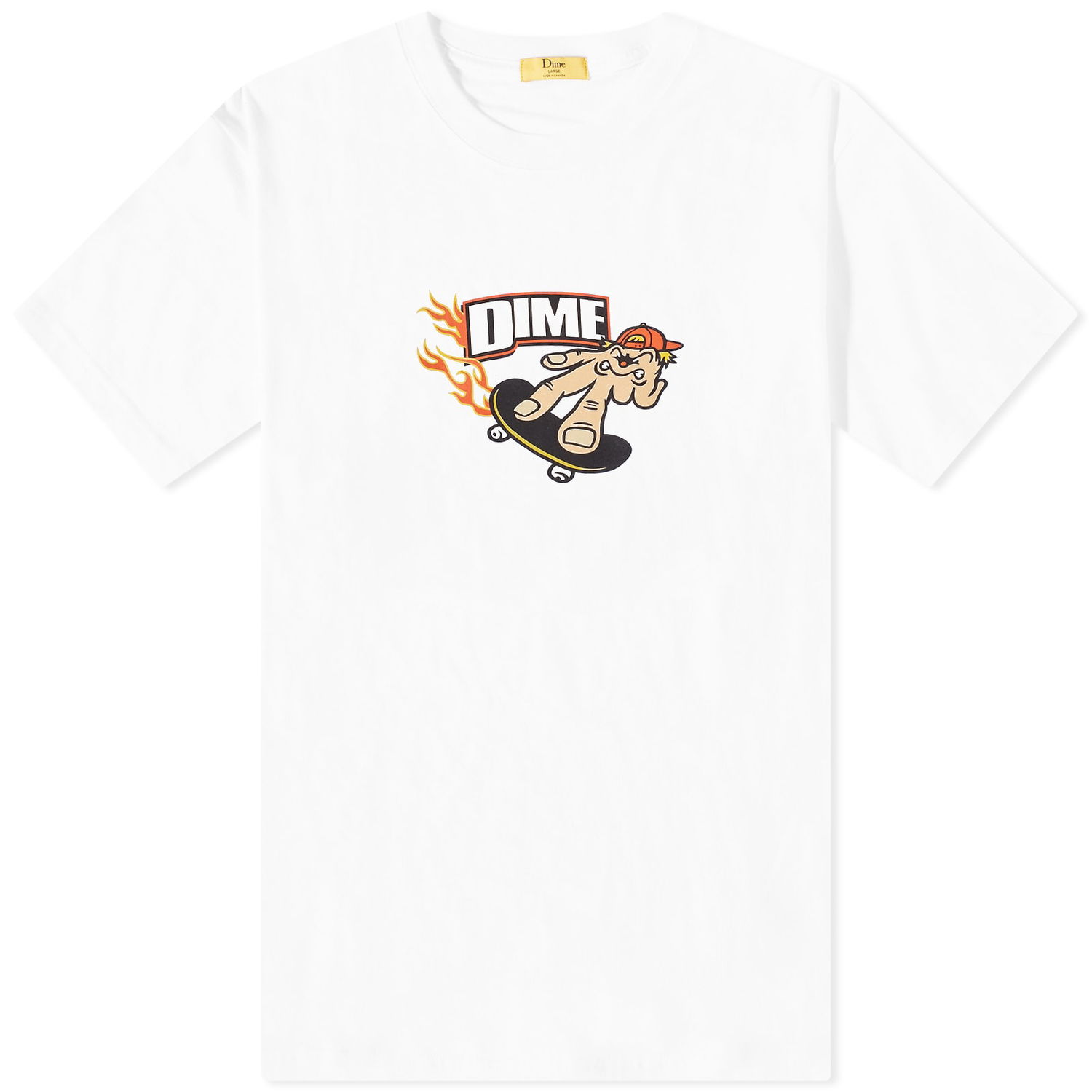 Tričko Dime Decker Tee White Biela | DIMESU2326WHT, 0