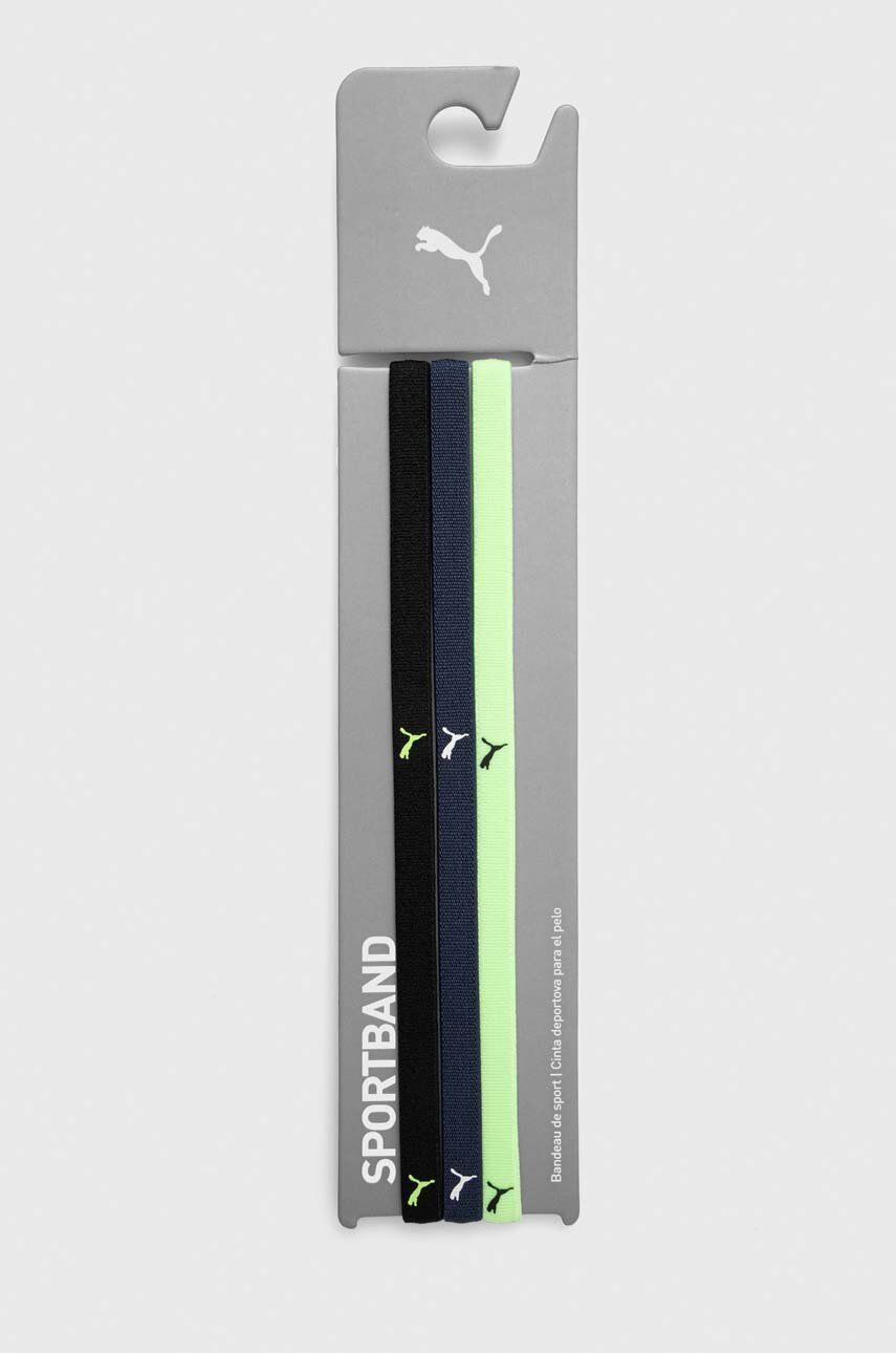 Čiapky a klobúky Puma Sportbands 3-pack Zelené | 053491, 0