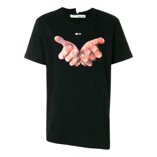 Tričko Off-White VIRGIL ABLOH Short Sleeve T-Shirt Čierna | OMAA032S181850911088, 0