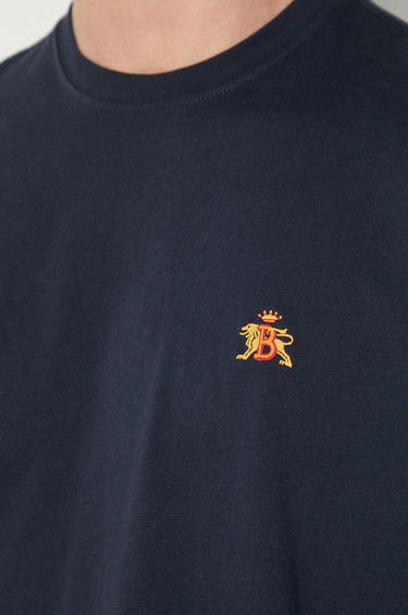 Tričko Baracuta Baracuta Logo T-Shirt Navy | BRTEE0015, 4