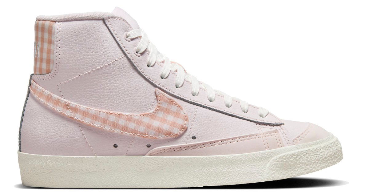 Blazer Mid '77 "Gingham Plaid Pink" W