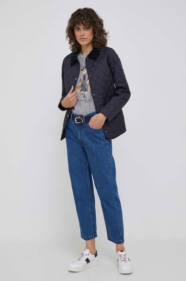 Prešívaná bunda Barbour Quilted Jacket Modrá | LQU0475, 1