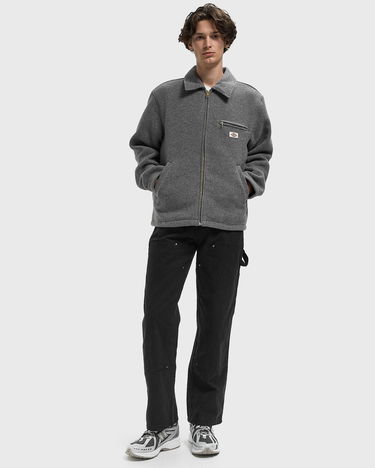 Bunda Dickies Oliver Springs Collared Full-Zip Workwear Jacket Šedá | DK0A87OCL411, 2