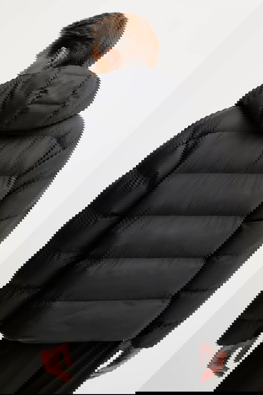Prešívaná bunda adidas Performance Hooded Puffer Jacket Čierna | JX4123, 1