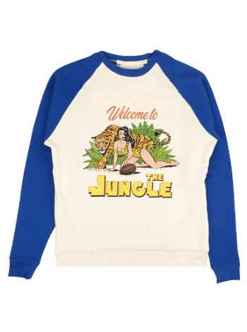 Just Don Svelta Jungle Crewneck Sweatshirt 4925 100000106SVJC WHIT