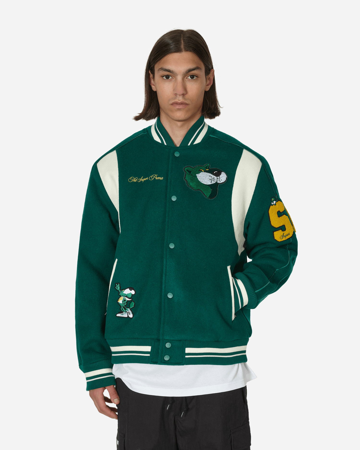 Bunda Puma The Mascot T7 College Jacket Zelené | 539839-94, 0