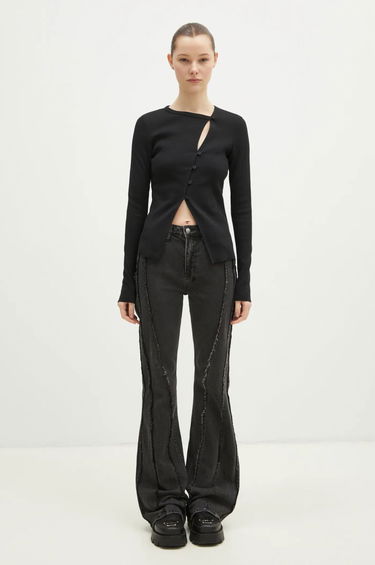 Džínsy Ksubi KSUBI Soho Haunt High-Waisted Flare Jeans Čierna | WPS25DJ003, 5