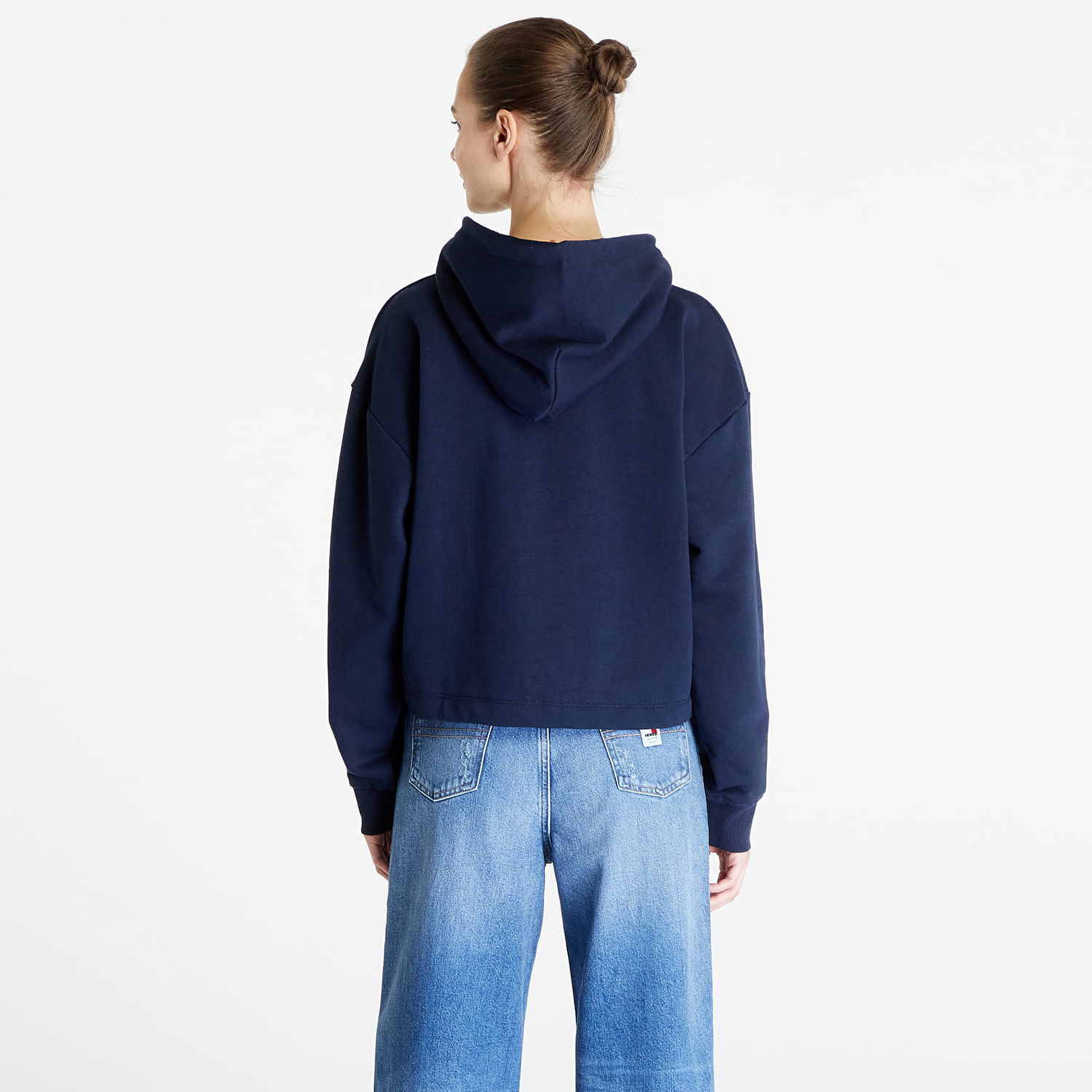 Mikina Tommy Hilfiger Relaxed Essential Logo Hoodie Navy | DW0DW17797 C1G, 1