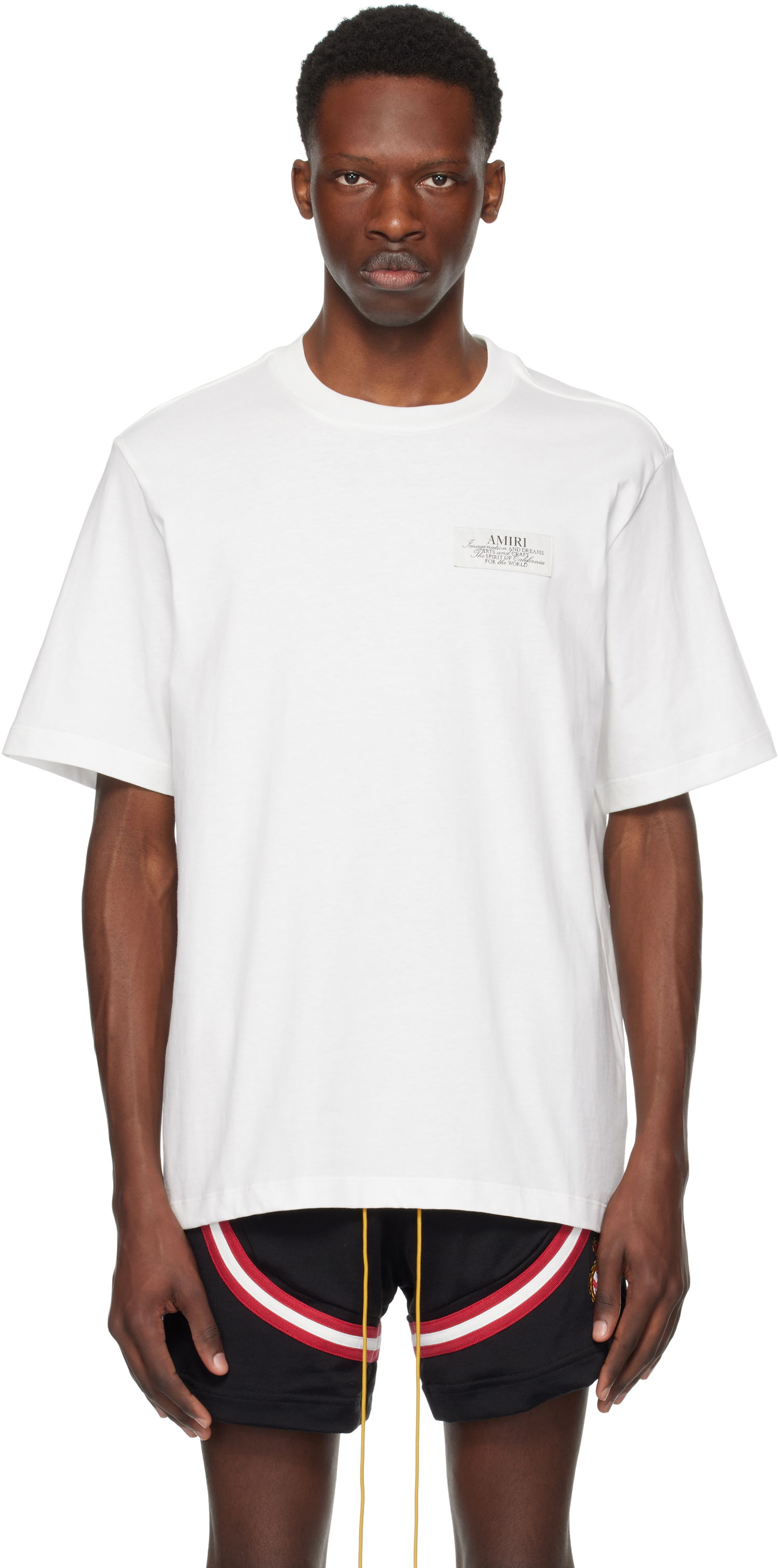 Tričko AMIRI AMIRI 'Spirit' T-Shirt Biela | AMJYTE1198, 0