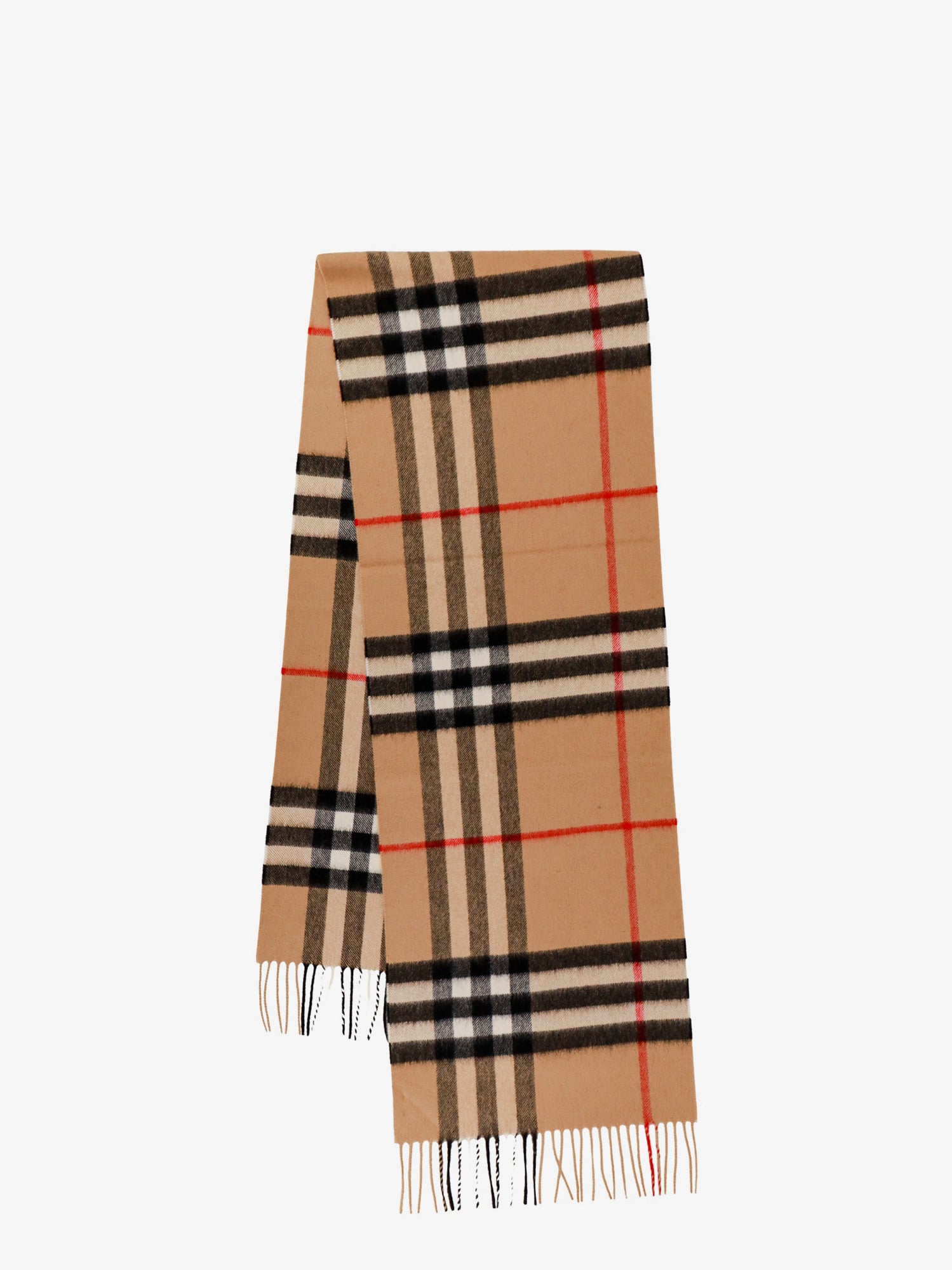 Šál Burberry Beige Check Cashmere Scarf Béžová | 8076576A7026, 0
