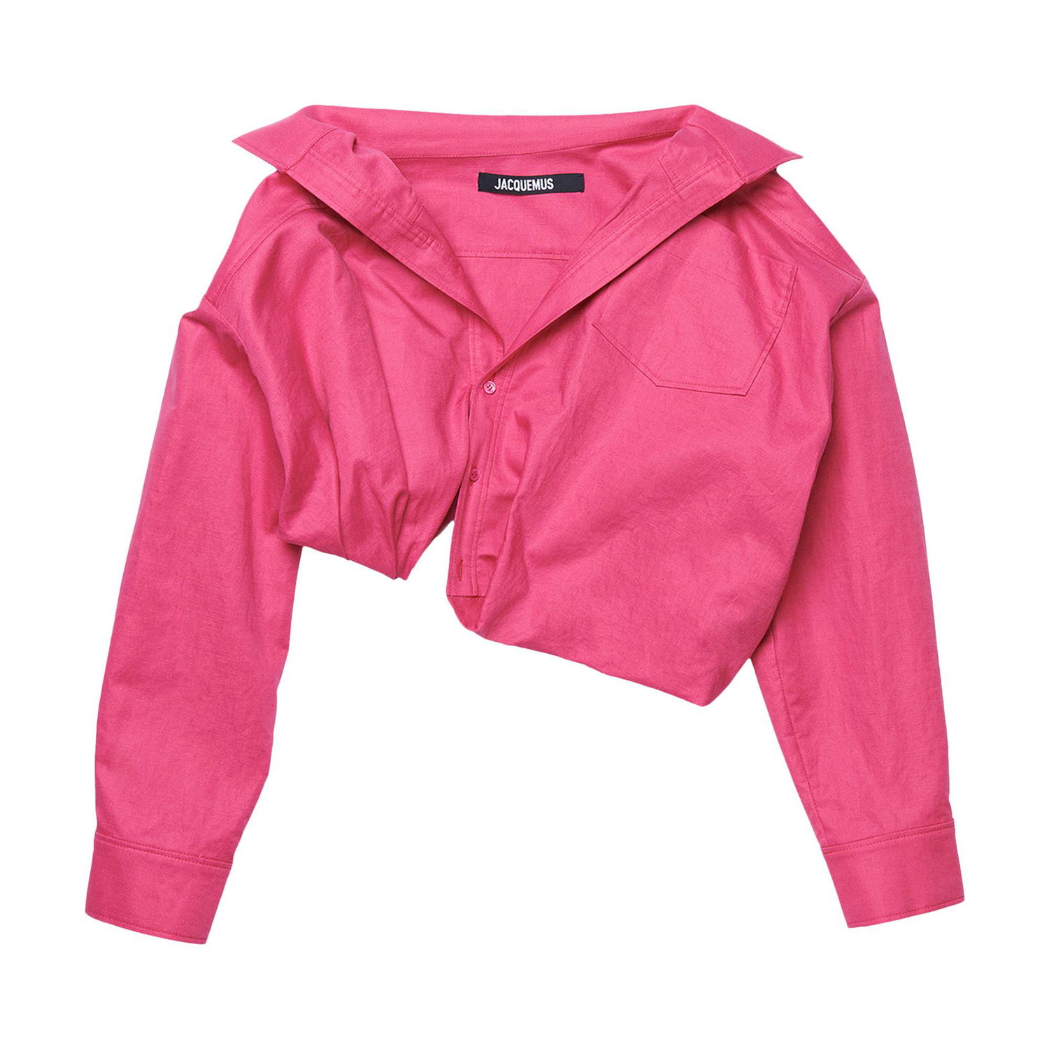 Košeľa Jacquemus La Chemise Mejean Blouse Ružová | 213SH101 1064 430, 1