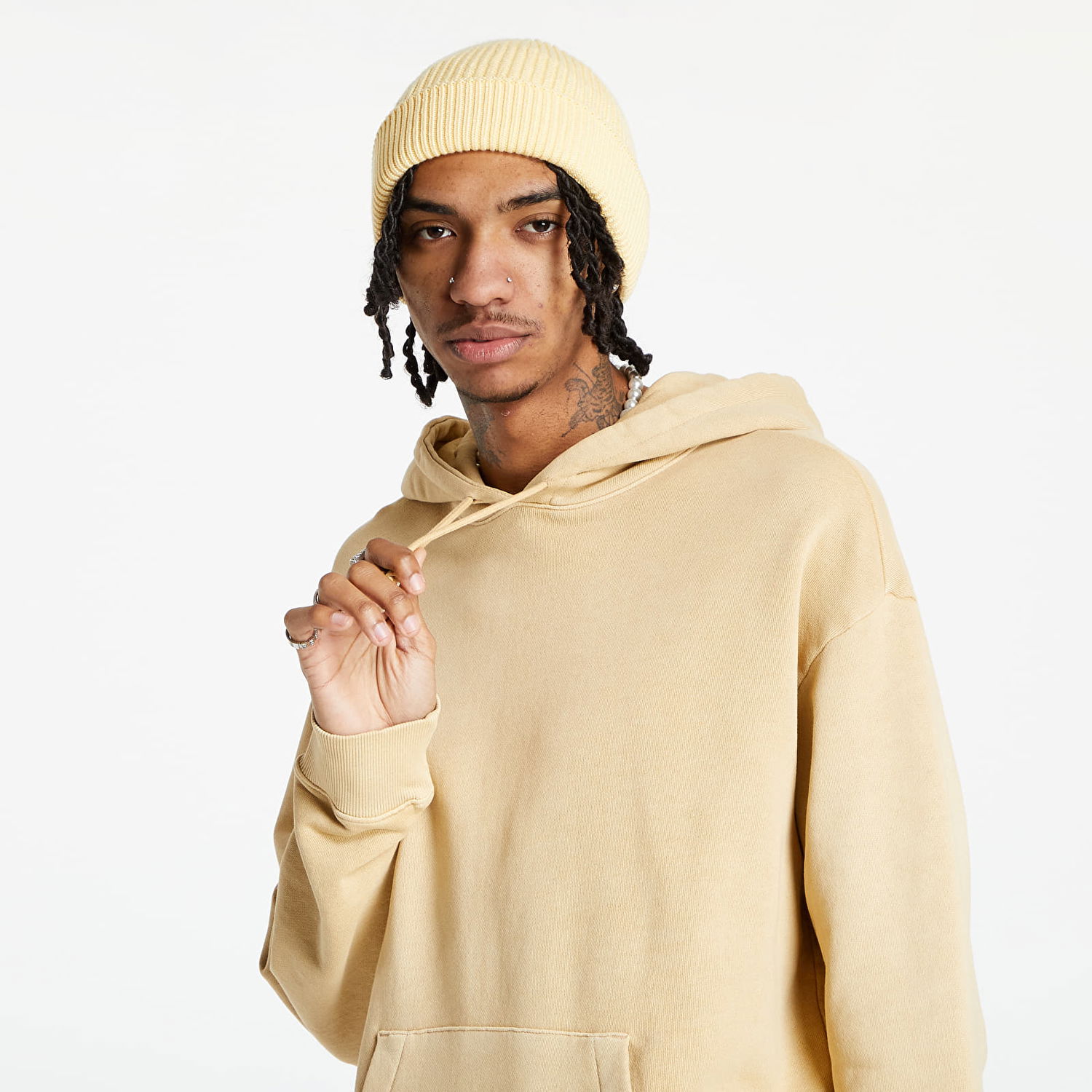 Mikina Footshop hoodie 10 Years meets Béžová | FTSHP_155, 1