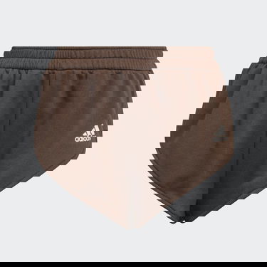 Šortky adidas Performance Hyperglam Mini Shorts Hnedá | HM8165, 4