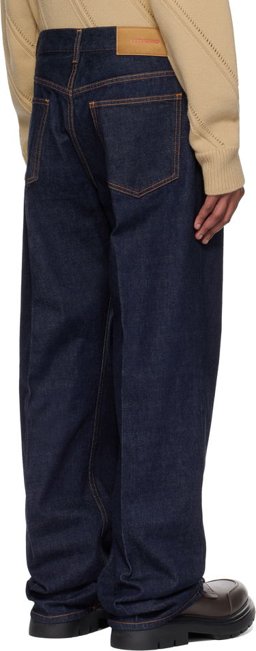 Džínsy FERRAGAMO Ferragamo Straight-Leg Jeans Modrá | 780559, 2