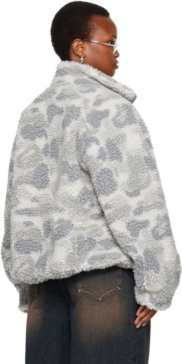 Bunda BAPE 1st Camo Metal Ape Head One Point Jacket Šedá | 001LJJ801065I, 2