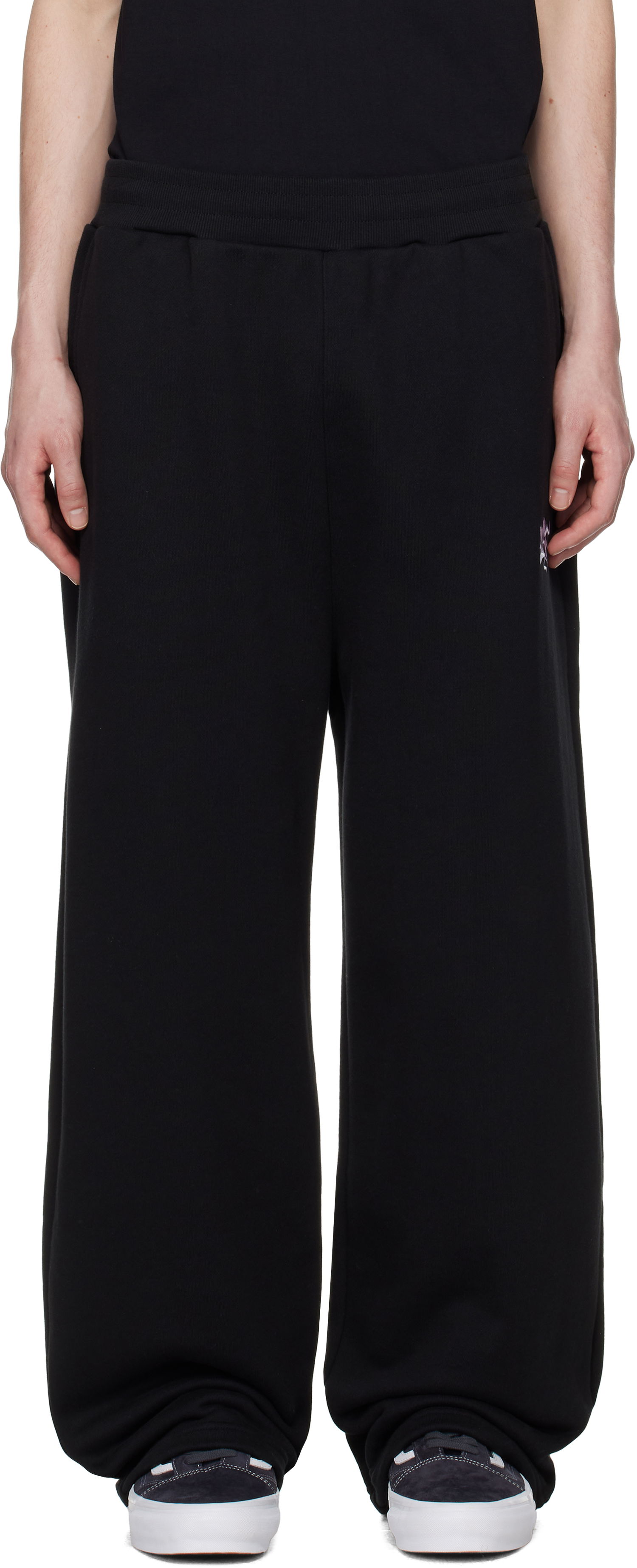 Tepláky Awake NY Awake NY All City Open Hem Sweatpants Čierna | AWK-SP25-PA006, 0