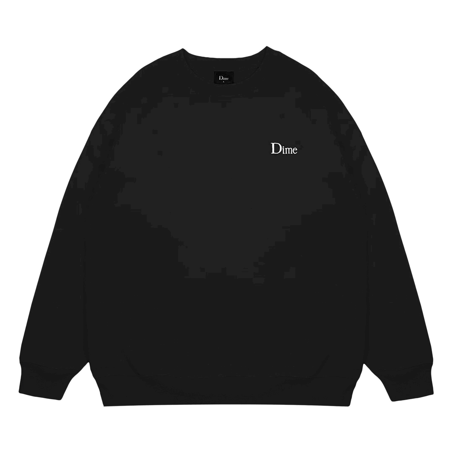 Mikina Dime Classic Small Logo Crewneck Čierna | DIMED2F35BLK, 0