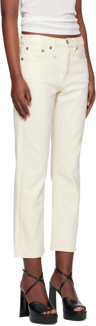 Džínsy R13 R13 Romeo Cropped Jeans Biela | R13WD103-D282A, 1