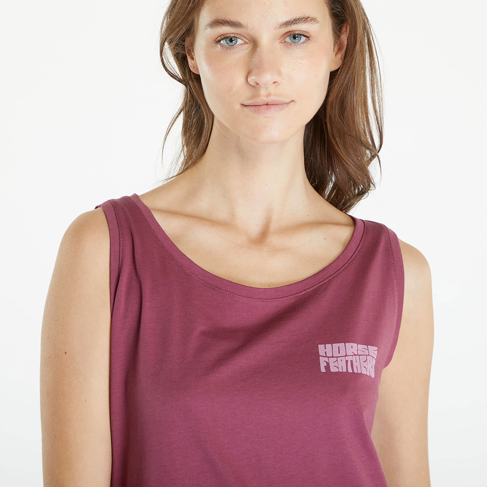 Viveca Tank Top Maroon