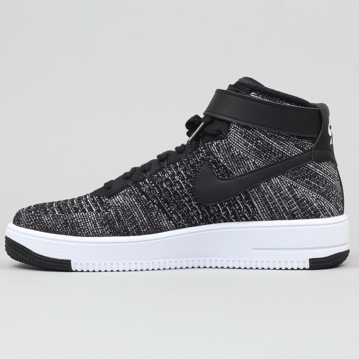 Tenisky a topánky Nike Air Force 1 Ultra Flyknit Mid Čierna | 817420-004, 1