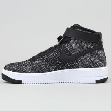 Tenisky a topánky Nike Air Force 1 Ultra Flyknit Mid Čierna | 817420-004, 1