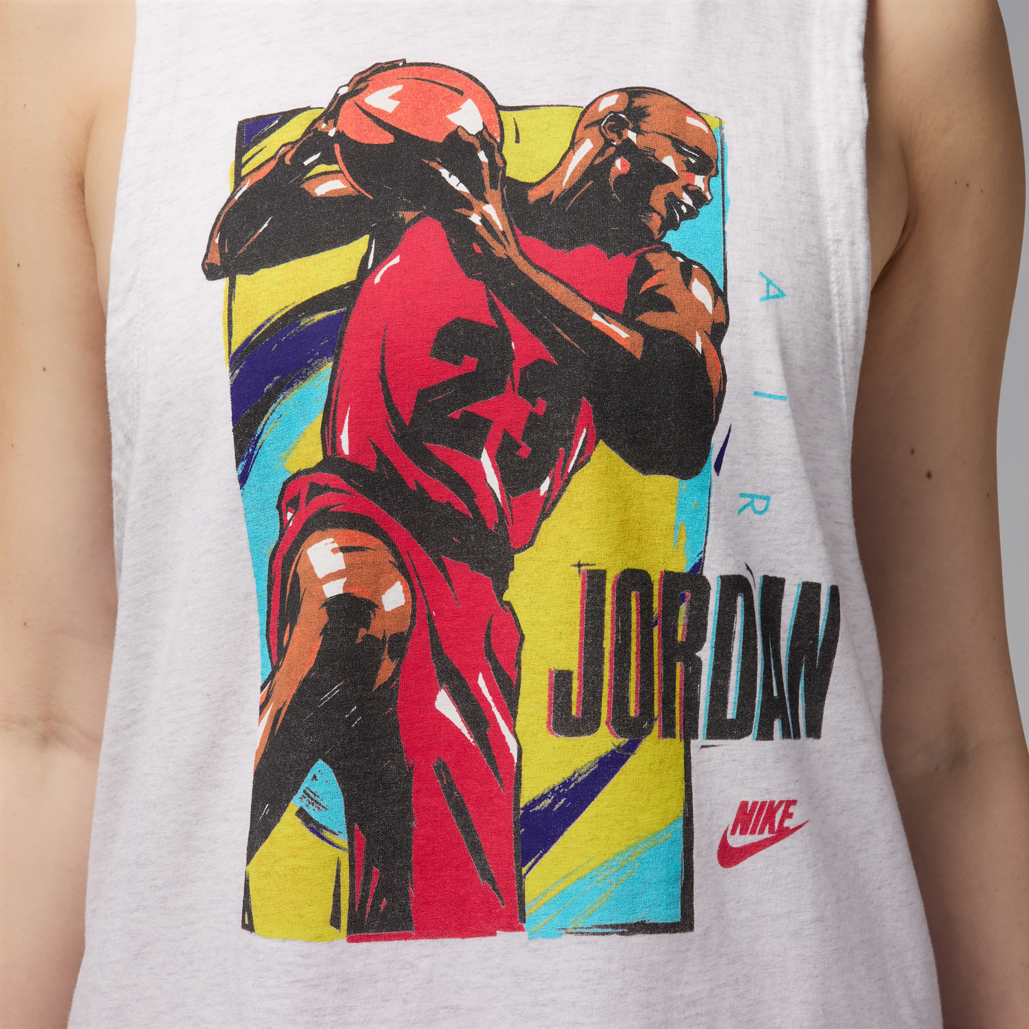 Tielko Jordan Jordan Graphic Sleeveless T-Shirt Biela | HJ0199-051, 1