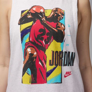 Tielko Jordan Jordan Graphic Sleeveless T-Shirt Biela | HJ0199-051, 1
