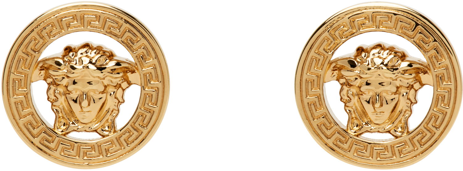 Náušnice Versace Versace Medusa '95 Stud Earrings Metalická | 1018955_1A00620, 0