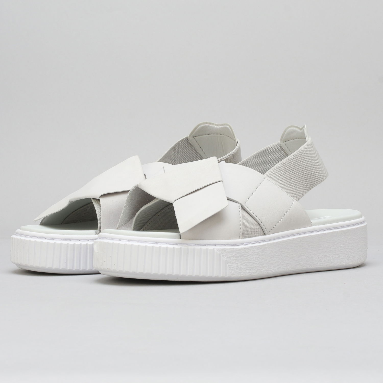 Tenisky a topánky Puma Platform SandalLEA Wn's glacier gray - glacier gray Šedá | 365481 02, 0