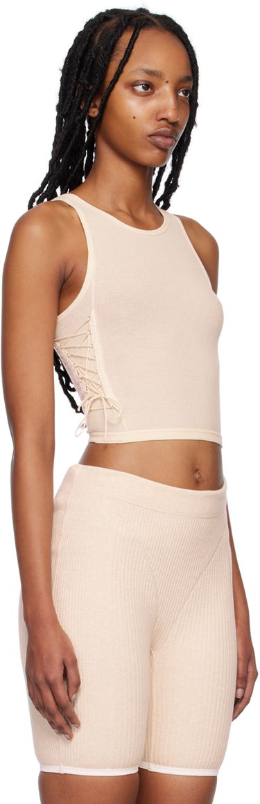 Tielko Baserange Tie Tank Top Béžová | BRTI-RB-WI22, 1