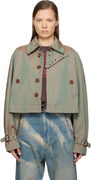 Vivienne Westwood Cut Off Graziano Trench Coat