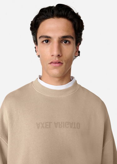 Mikina AXEL ARIGATO Washed Sweatshirt Béžová | A3122003, 5