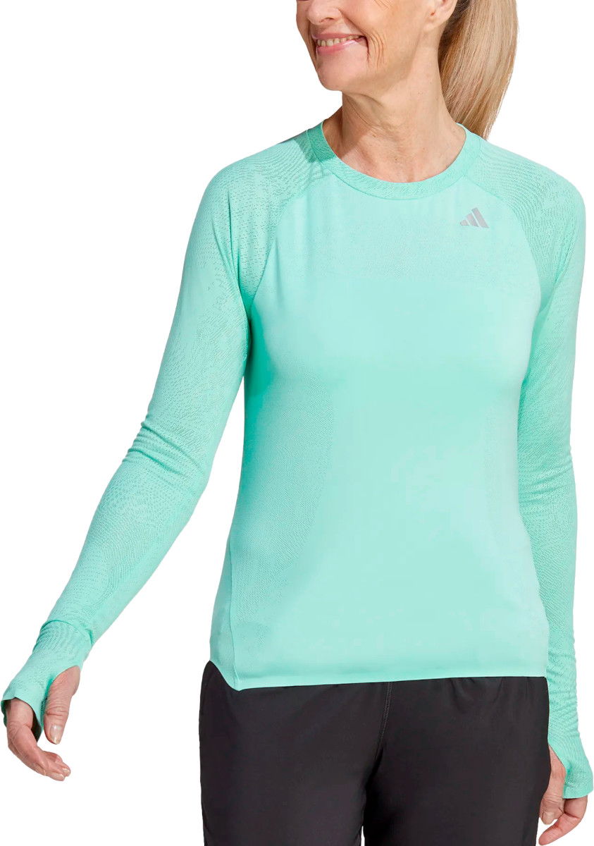 Tričko adidas Performance Tee Adizero Tyrkysová | hr5692, 0