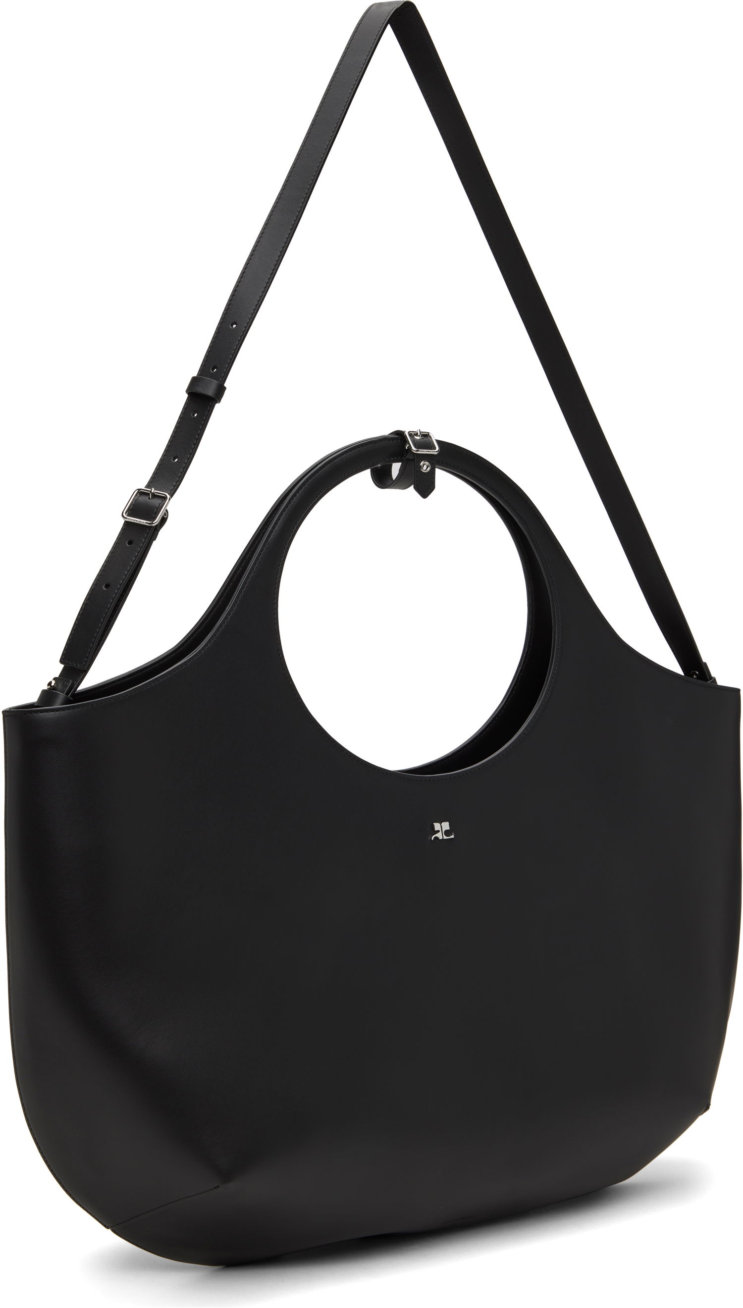 Kabelka Courrèges Courrèges Maxi Holy Leather Tote Bag Čierna | 424GSA145CR0065, 1