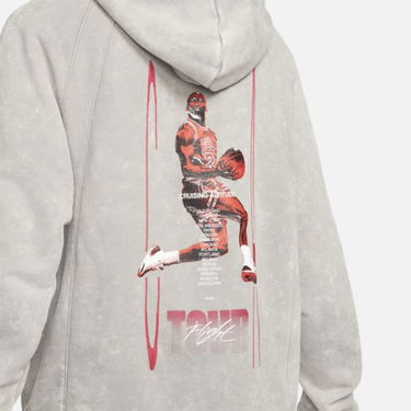 Mikina Jordan Flight Heritage French Terry Pullover Hoodie Šedá | DJ0206-016, 3