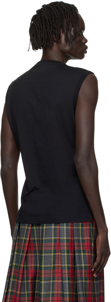 Tielko Vivienne Westwood Vivienne Westwood Drawn Orb Sleeveless T-Shirt Čierna | 2G01000A-J001M-, 2
