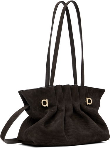 Tote bag FERRAGAMO Salvatore Ferragamo Soft Tote Hnedá | 785609, 2