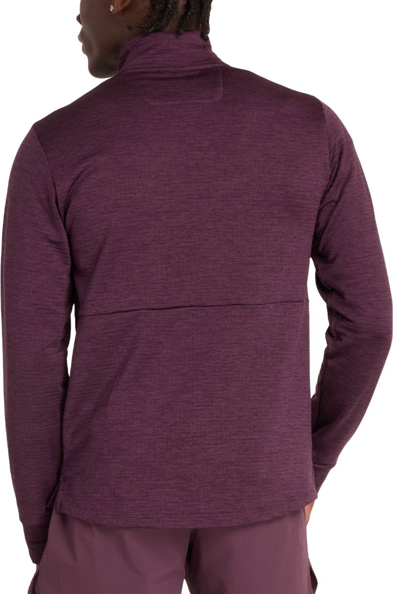 Mikina New Balance Athletics Heat Grid Half-Zip Top Fialová | mt43204-pln, 1