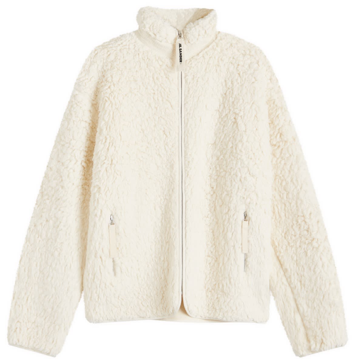 Bunda Jil Sander Jil Sander Plus Fleece Jacket Biela | J47GU0011-J20088-106, 0